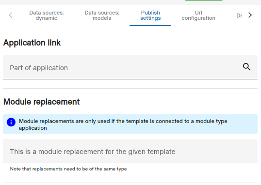 Add module replacement